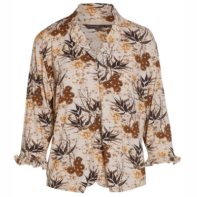 Essenza Delphine Charlize Pyjama Top Dames Vanilla 3/4 Sleeve