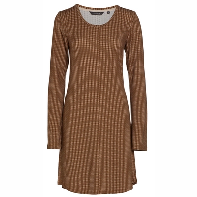 Essenza Elm Hannah Nachtjapon Dames Cashew Lange mouwen