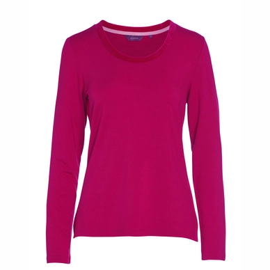 Essenza Luyza Uni Top Dames Magenta Lange mouwen