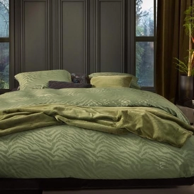 Essenza Belen Dekbedovertrek Forest Green Bamboe
