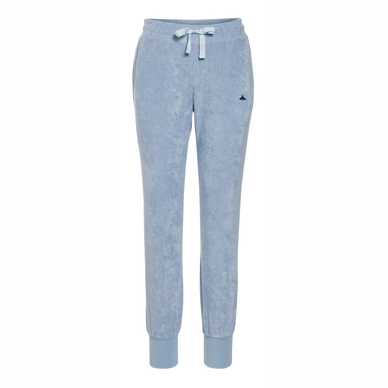 Essenza Jules Uni Long Pyjamabroek Dames Blue Fog