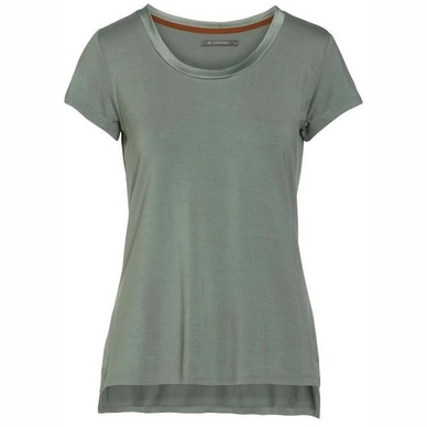 Essenza Luyza Uni Top Dames Laurel Green Short Sleeve