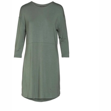 Essenza Lykke Uni Nachtjurk Dames Laurel Green 3/4 Sleeve