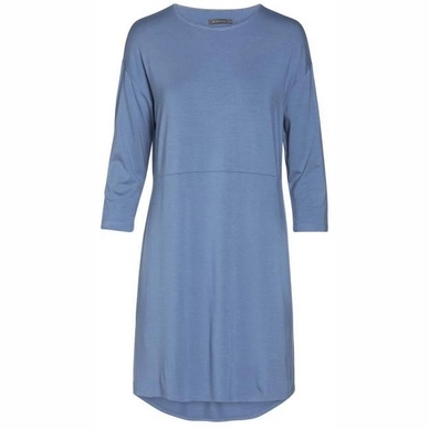 Essenza Lykke Uni Nachtjapon Dames Moonlight Blue 3/4 Sleeve