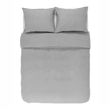 Essenza Guy Kussensloop Silver Katoen 65 x 65 cm