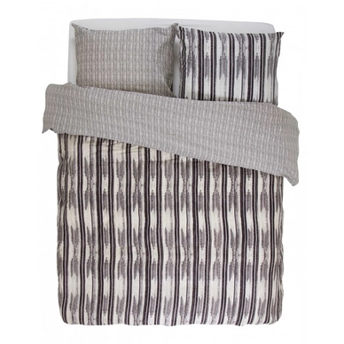 Essenza Berber Kussensloop Anthracite Satin de Coton 65 x 65 cm