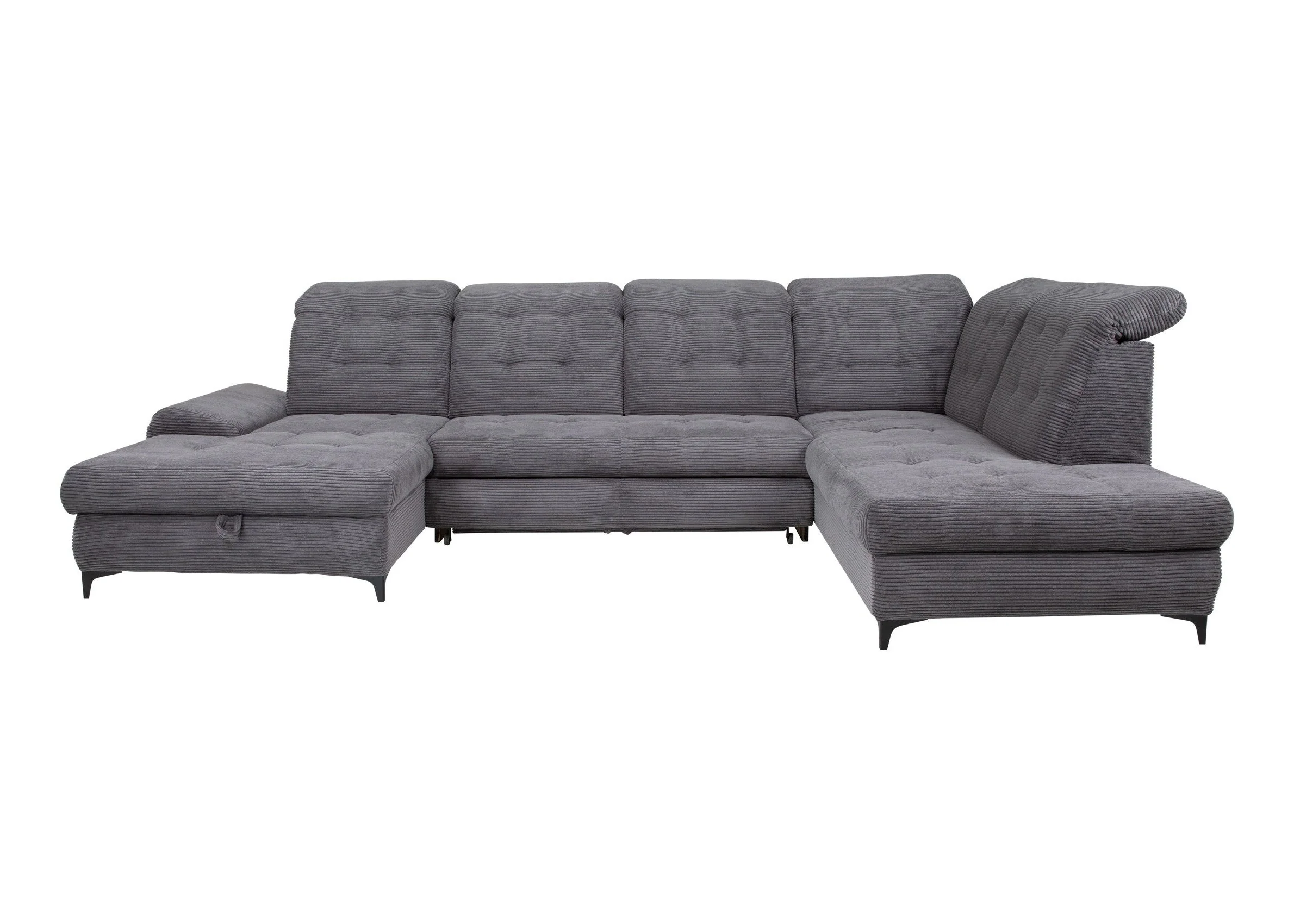 BELLA – Antraciet RIBSTOF U Bank