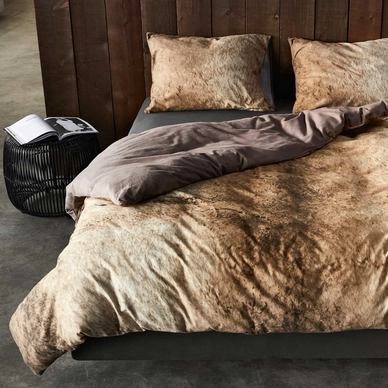 Essenza Duca Dekbedovertrek Beige Flanell