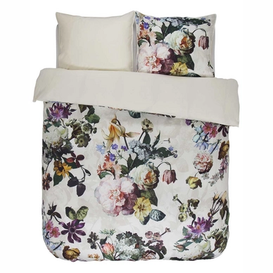 Essenza Fleur Kussensloop Ecru Satin de Coton (65 x 65 cm)