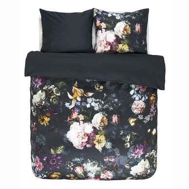 Essenza Fleur Kussensloop Nightblue Satin de Coton (50 x 75 cm)