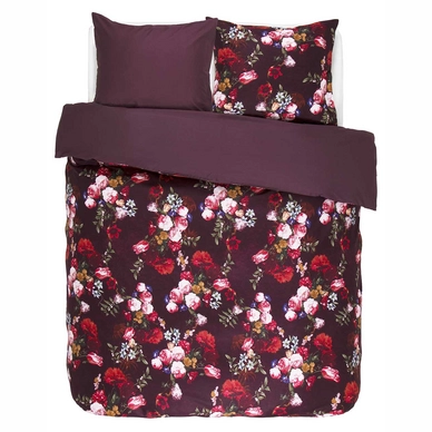 Essenza Miros Kussensloop Red Satin de Coton (65 x 65 cm)