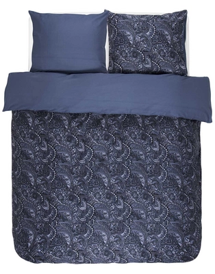 Essenza Mirre Kussensloop Blue Satin de Coton (65 x 65 cm)