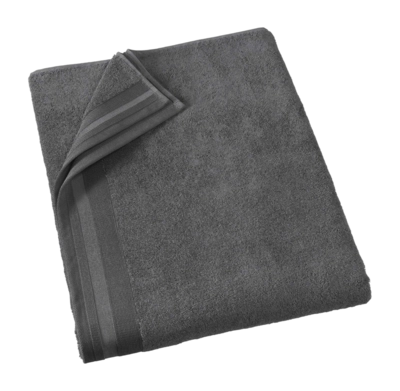 De Witte Lietaer Contessa Badlaken Dark Grey (100 x 150 cm)