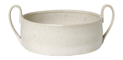 Ferm Living Flow Decoratie Schaal Off-White Speckle