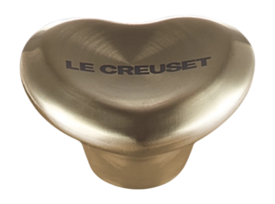 Dekselknop Le Creuset Signature Hart Licht Goudkleurig 4,7 cm