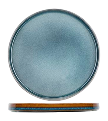 Cosy & Trendy Quintana Blue Dessertbord 22 cm (Set van 6)