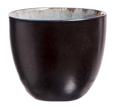 Cosy & Trendy Laguna Blue-Grey Drinkbeker 140 ml (Set van 6)