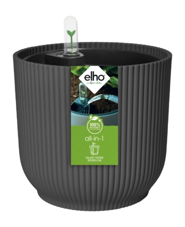 Elho All-In-1 Vibes Round 25 + Swi 24 - Anthracite
