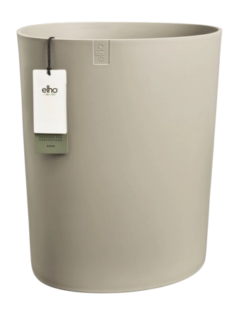 Elho Eden Aquacare High 40 cm - Soft Taupe - Binnen en Buiten - B 40 x H 50 x D 39 cm