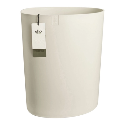 Elho Eden Aquacare High 40 - Linnen wit - L 43 x B  x H 50 cm - Binnen en Buiten - 100% gerecycled kunststof