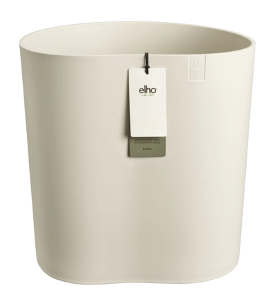 Elho Eden Aquacare Medium 40 cm - Linen White - B 40 x H 42 x D 38 cm