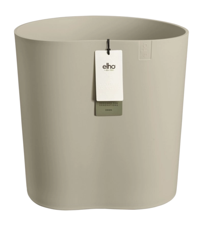 Elho Eden Aquacare Medium 40 cm - Soft Taupe - B 40 x H 42 x D 38 cm