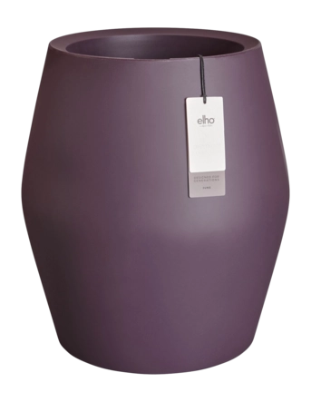 Elho June Split High 46 cm - Vintage Plum - B 46 x H 53 x D 46 cm - Binnen en Buiten - 100% gerecycled kunststof