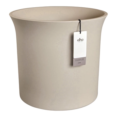 Elho June Tulip 47 - Balanced beige - Ø47 x H 43 cm - Binnen en Buiten - 100% gerecycled