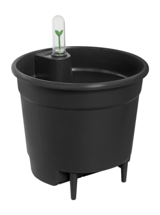 Elho Self-Watering Insert 28 cm - Living Black - D 28 x H 26 cm