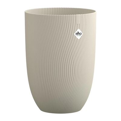 Elho Sereh Hoog - Beige - Ø39 x H 53 cm - Balkon, Binnen en Buiten - 100% gerecycled kunststof