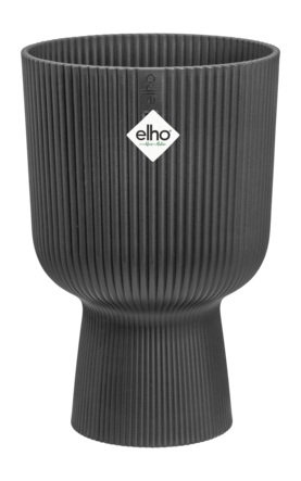 Elho Vibes Fold Coupe 30 cm - Anthracite - D 30 x H 45 cm - Binnen en Buiten - 100% gerecycled kunststof