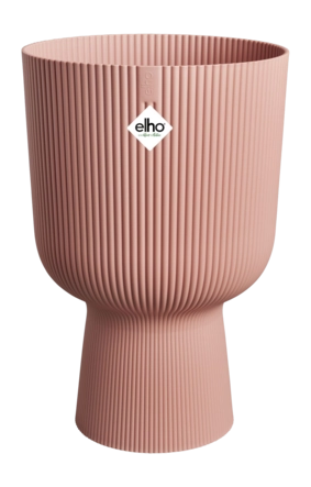 Elho Vibes Fold Coupe 30 cm - Delicate Pink - D 30 x H 45 cm - Binnen en Buiten - 100% gerecycled kunststof