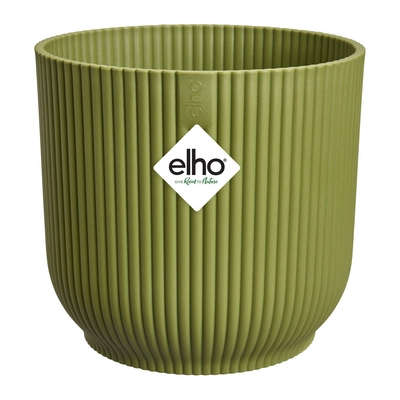Elho Vibes Fold Rond - Groen - Ø39 x H 36 cm - Binnen - 100% gerecycled kunststof