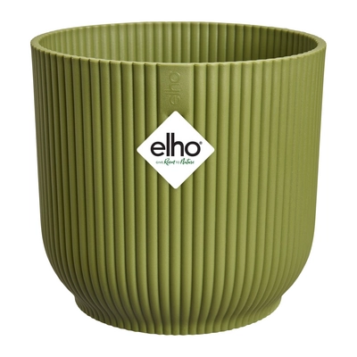 Elho Vibes Fold Rond - Groen - Ø47 x H 44 cm - Binnen - 100% gerecycled kunststof