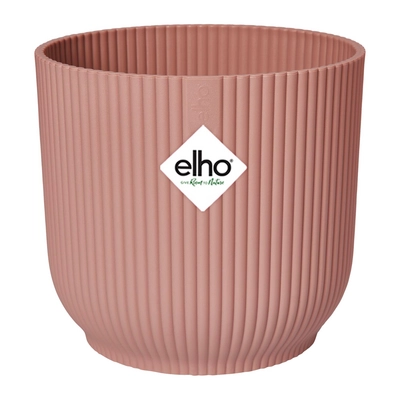 Elho Vibes Fold Rond - Roze - Ø47 x H 44 cm - Binnen - 100% gerecycled kunststof
