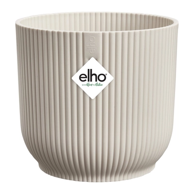Elho Vibes Fold Rond - Wit - Ø47 x H 44 cm - Binnen - 100% gerecycled kunststof