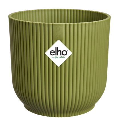 Elho Vibes Fold Round 25 cm - Fern Green - D 25 x H 23 cm