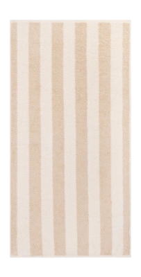Cawö Pure Stripes Handdoek Beige Set van 3