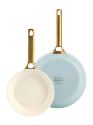 GreenPan Padova Pannenset Light Blue Met Keramische Antikleeflaag 20 / 26 cm (2-Delig)