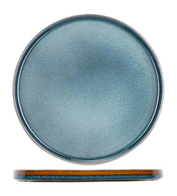 Cosy & Trendy Quintana Blue Plat Bord 27,5 cm Set van 4