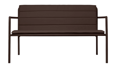 Ferm Living Dapple Cushion 2-Seater Tuinkussen Dark Chocolate (115 x 101 cm)