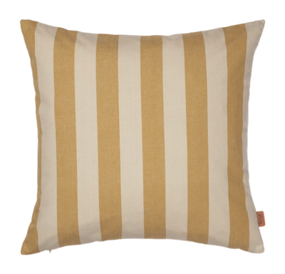 Ferm Living Strand Outdoor Tuinkussen Warm Yellow / Parchment (50 x 50 cm)