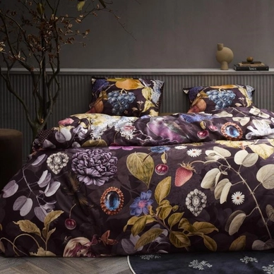Essenza Veronique Dekbedovertrek Aubergine Satijn