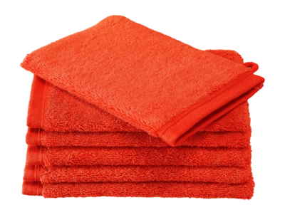 De Witte Lietaer Contessa Washandje Burnt Orange (set van 6)
