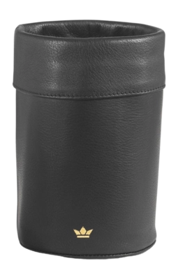 Dutchdeluxes Leather Wijnkoeler Vintage Grijs